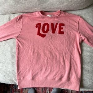 Shiraleah Love Sweater - PINK - NWOT